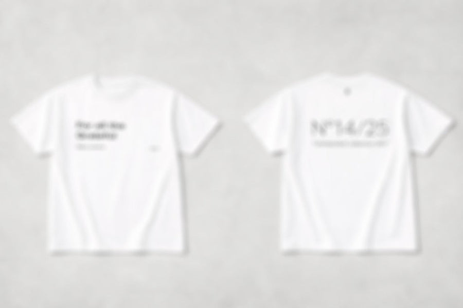 For All The Grateful Tee — Clear